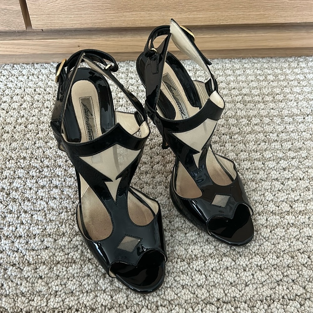 Brian Atwood Patent Stilettos